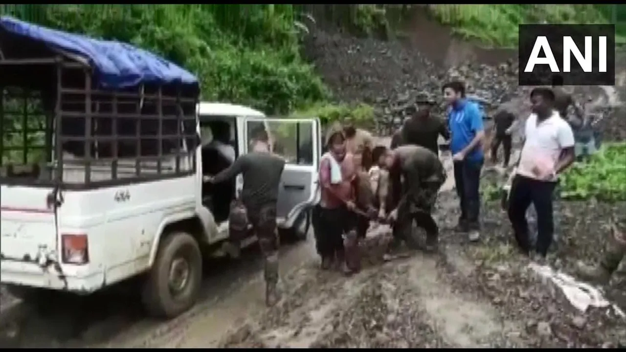 Manipur: Landslide Hit Territorial Army Camp in Noney district, Rescue Ops Underway