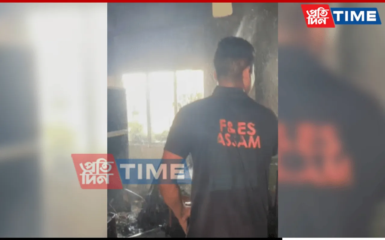 BREAKING: Fire Breaks Out At Apartment In Guwahati's Six-mile