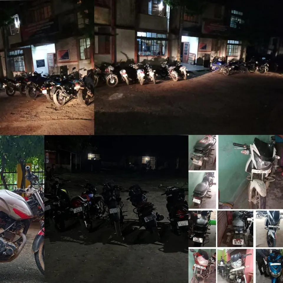 17 Dacoits Nabbed In Meghalaya, 45 Bikes Recovered