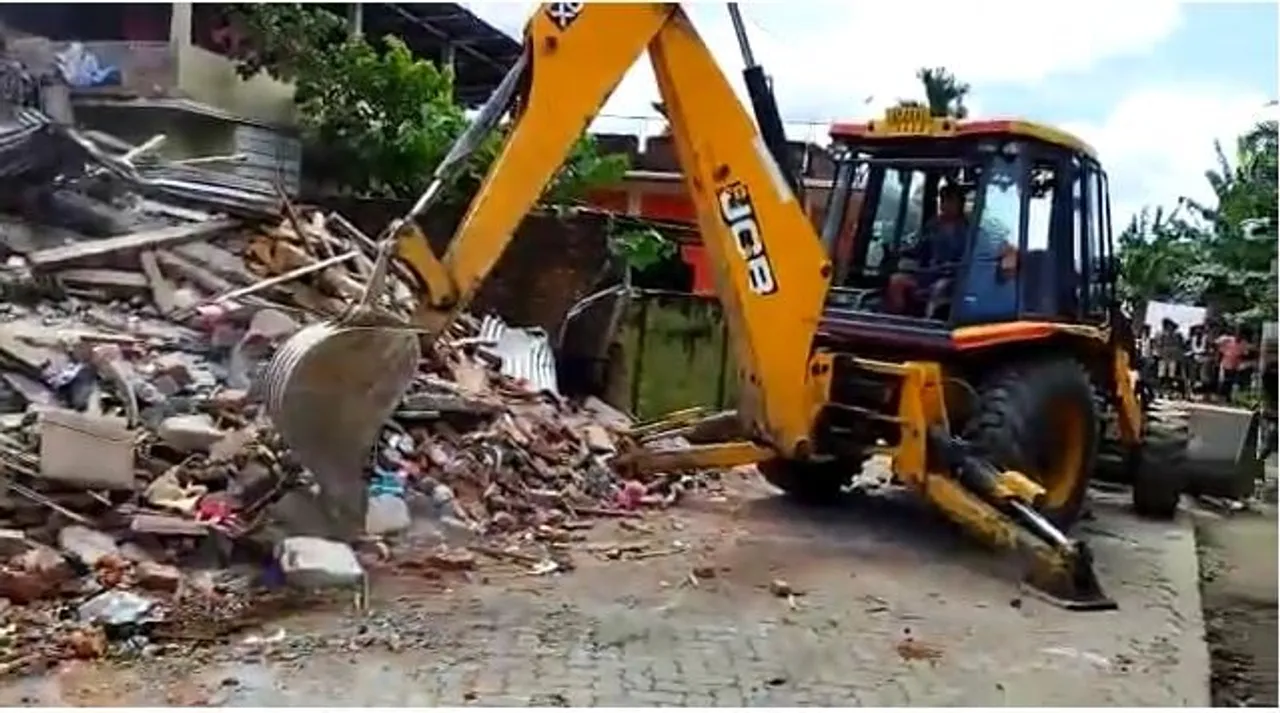 Vineet Bagaria Suicide Case: Accused Baidullah Khan’s Residence Demolished