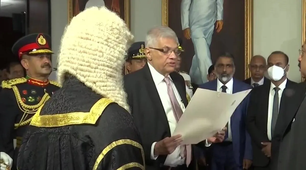 Ranil Wickremesinghe Takes Oath as Sri Lanka President