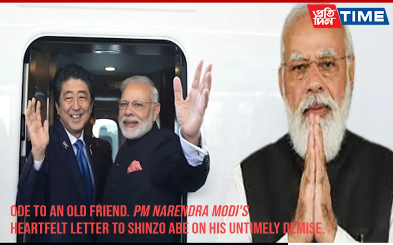 Ode To An Old Friend - PM Modi Pens Heartfelt Letter On Shinzo Abe's Demise