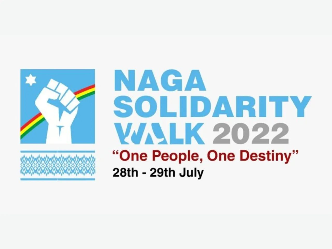 Naga Solidarity Walk Flagged off in Kohima 