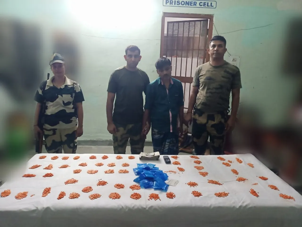 BSF Seizes Yaba Tablets Worth Rs 28 Lakh Along Indo-Bangla Border