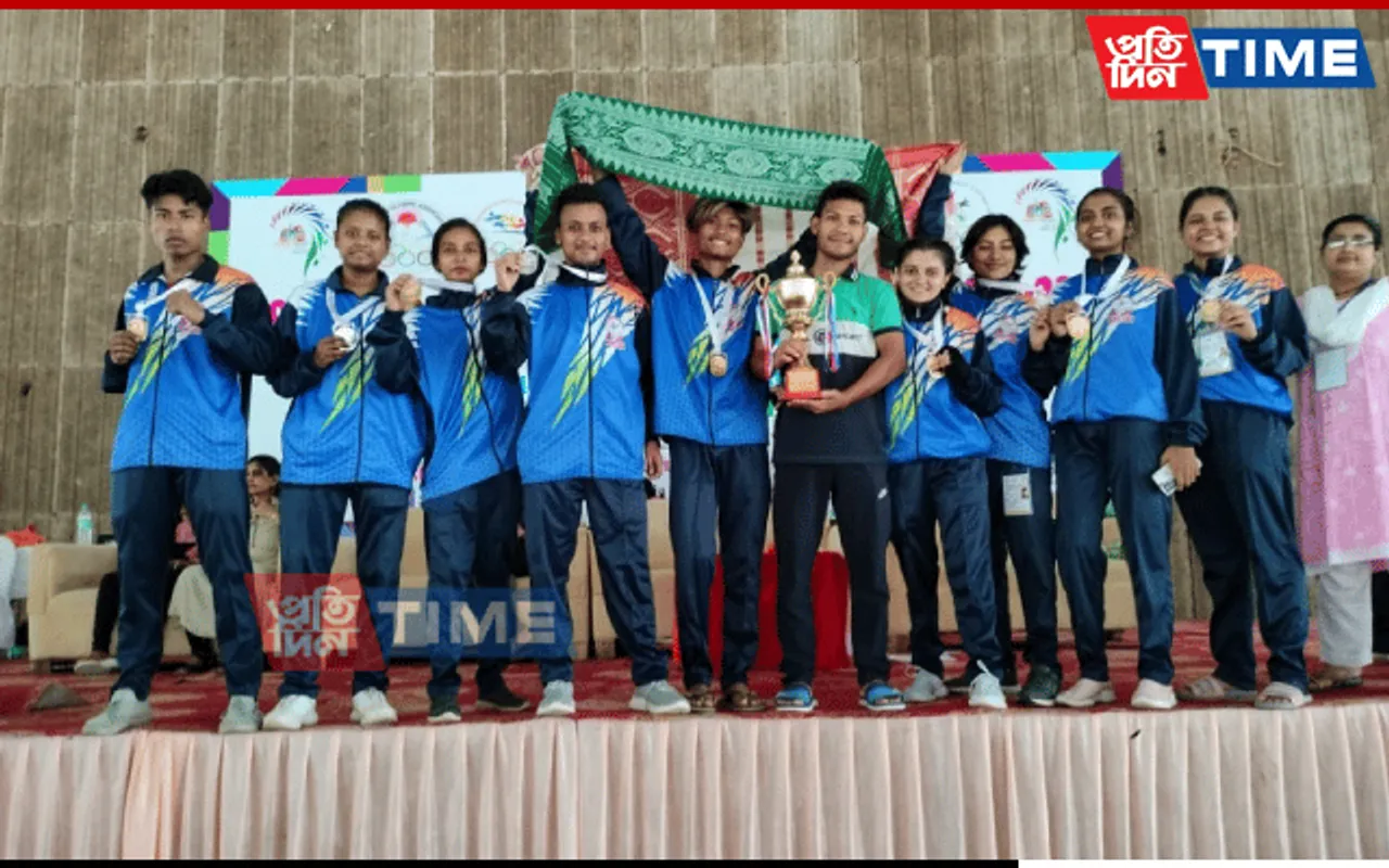 Cotton University Students' Strong Showing At 9th Students Olympics