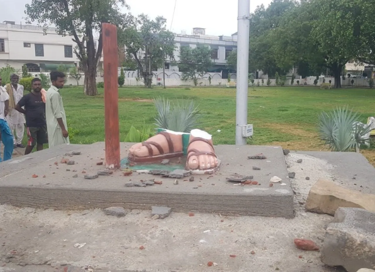 Mahatma Gandhi’s Statue Vandalised in Punjab