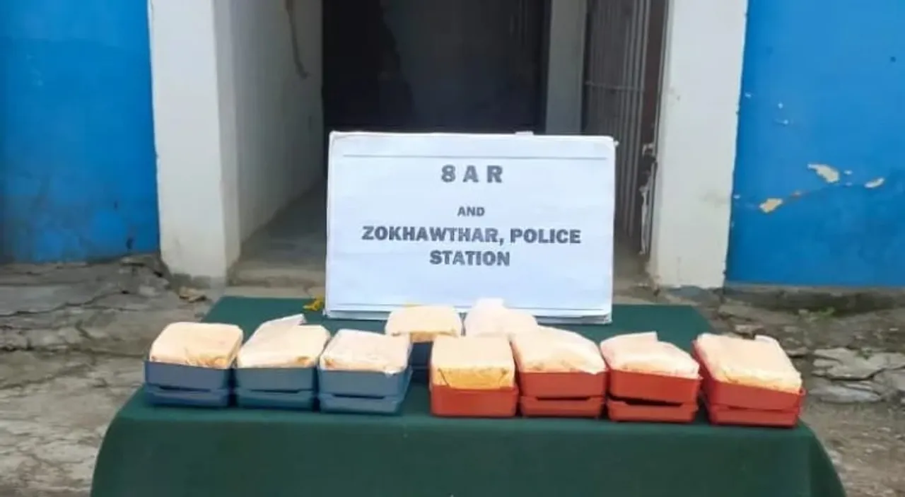 Heroin Worth Rs 56 Lakhs Seized, 1 Held By Assam Rifles In Mizoram