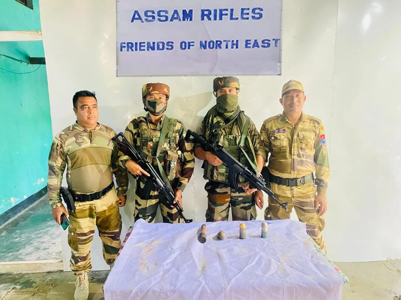 Cache Of Arms, Ammunition Recovered In Manipur's Bishnupur