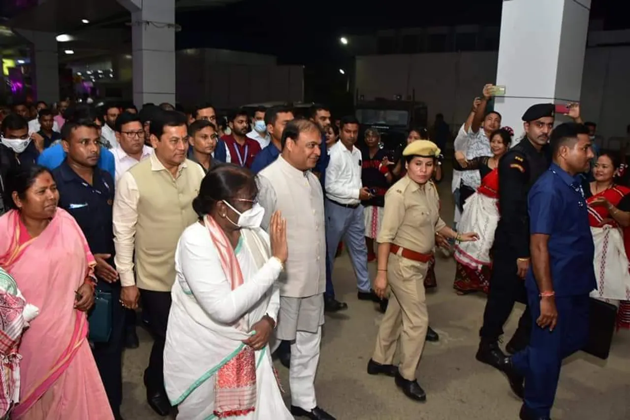 Draupadi Murmu to Meet MPs, Legislators in Guwahati