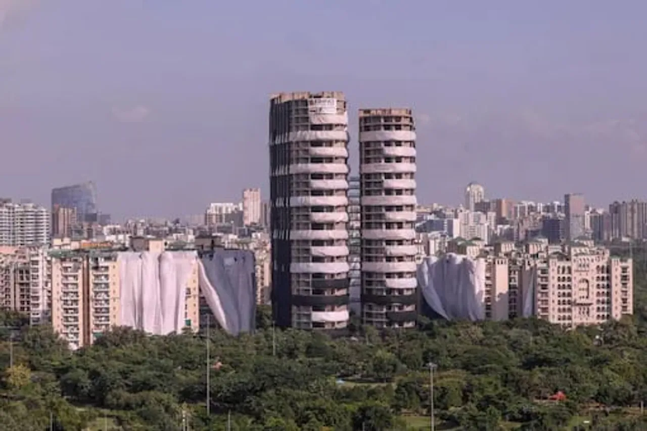 Noida Twin Towers to be Demolished Today