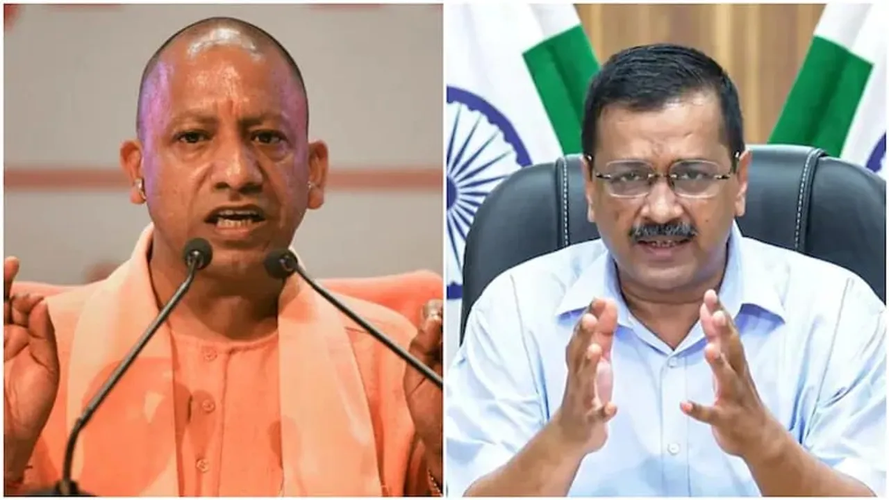 Yogi Adopting ‘Kejriwal Model’ In UP: AAP