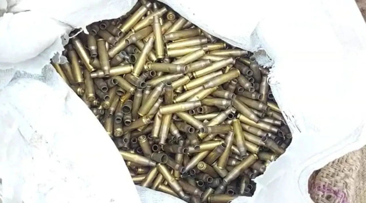 19 Sacks Full Of Empty Cartridges, Live Ammunition Recovered In Assam's Tinsukia