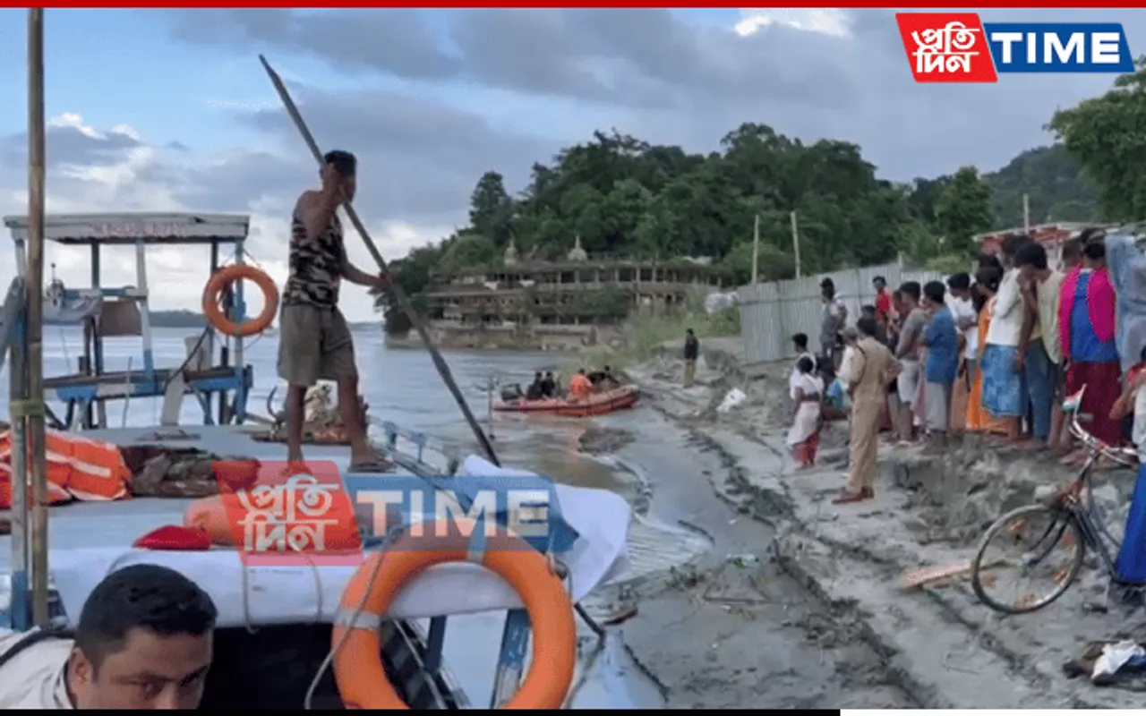 Guwahati: Youth Falls Into Brahmaputra While Filming Video On Phone