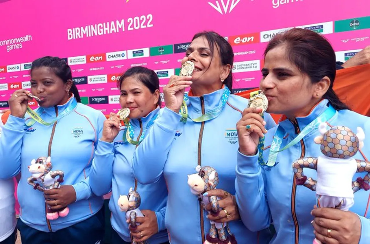 History Created! Assam's Nayanmoni Saikia Bags Gold In Lawn Bowls At CWG 22