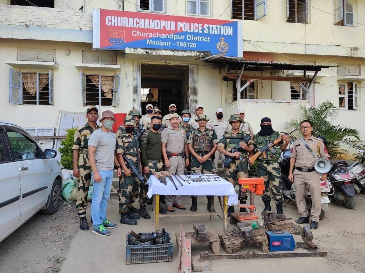 Illegal Arms Manufacturing Unit Busted In Manipur