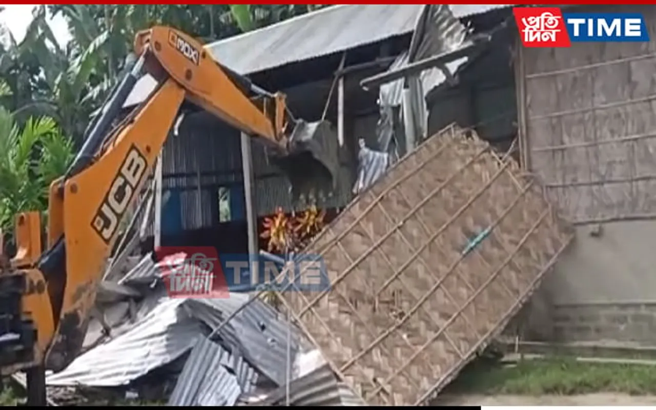 Assam: Eviction at Jamiul Huda Madrassa in Moirabari
