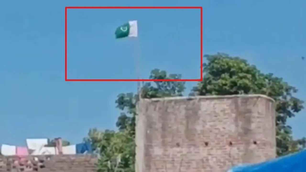 Man Arrested for Hoisting Pakistan Flag in Uttar Pradesh