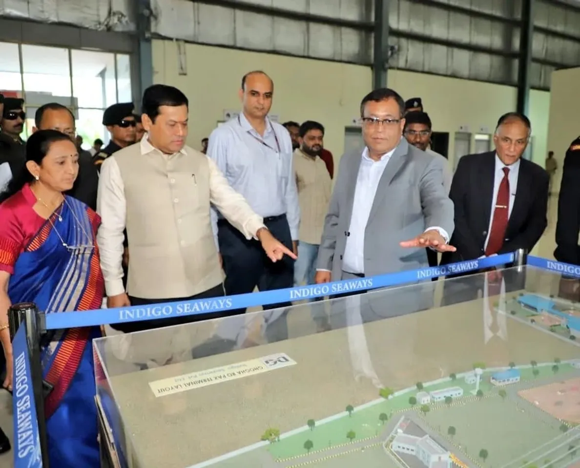 Sarbananda Sonowal Inspects Ghogha RoRo Terminal On Gujarat Visit