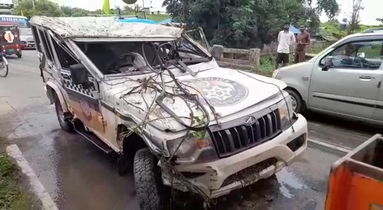 Assam: Police Van Carrying Undertrial Falls Off Bridge, Several Injured