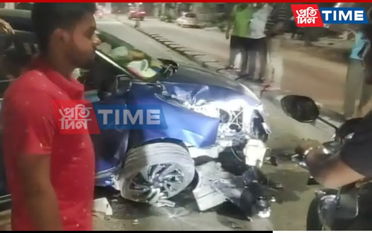 Guwahati: Bike Rider Critically Injured in Road Accident