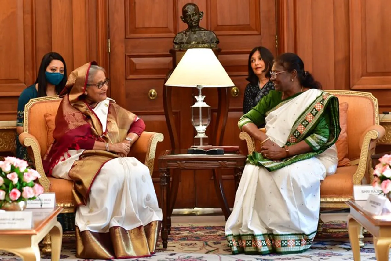 Bangladesh PM Sheikh Hasina Meets President Droupadi Murmu