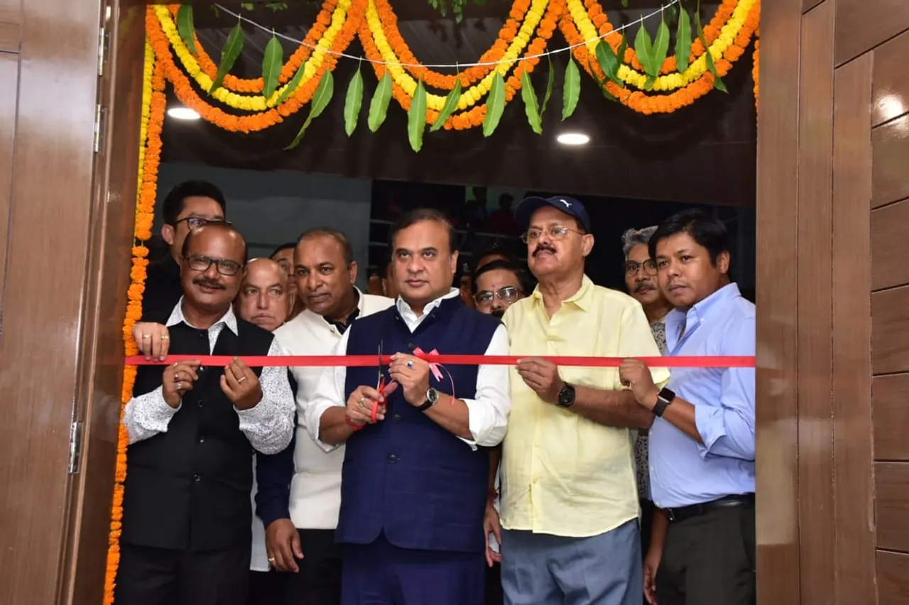 Guwahati: Assam CM Inaugurates 91 Yards Club At Barsapara Stadium