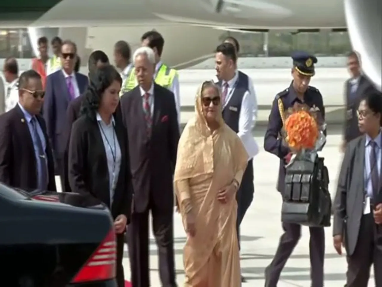Bangladesh PM Sheikh Hasina Arrives in India on a 4-day Visit