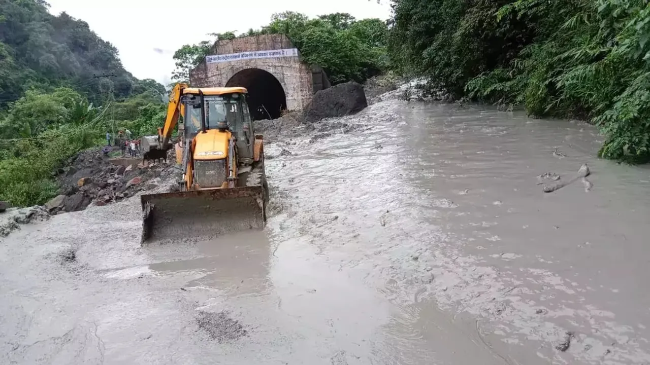 Meghalaya: Another Landslide Blocks Sonapur Tunnel