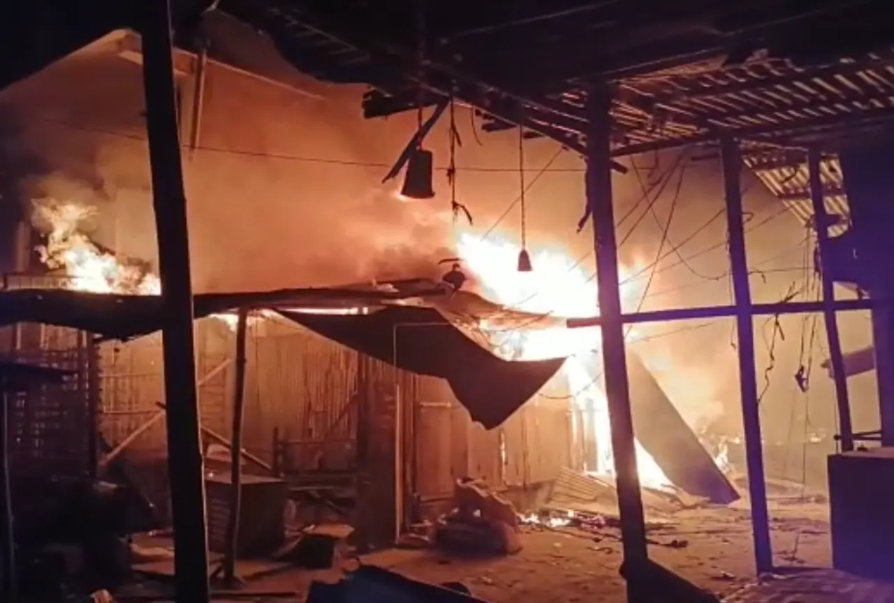 Assam: Property Worth Rs. 4 Crores Destroyed in Massive Fire in Lakhimpur