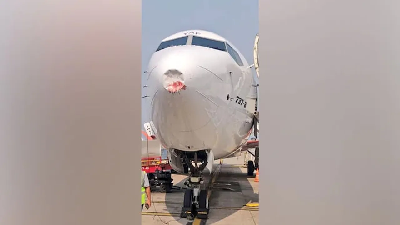 Delhi-bound Akasa Air flight Hit by Bird, Aircraft’s Radome Damaged