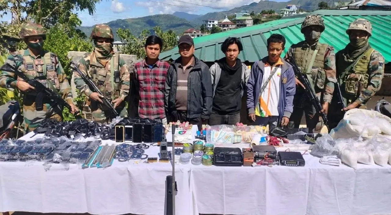 Mizoram: War-Like Stores Recovered in Siaha