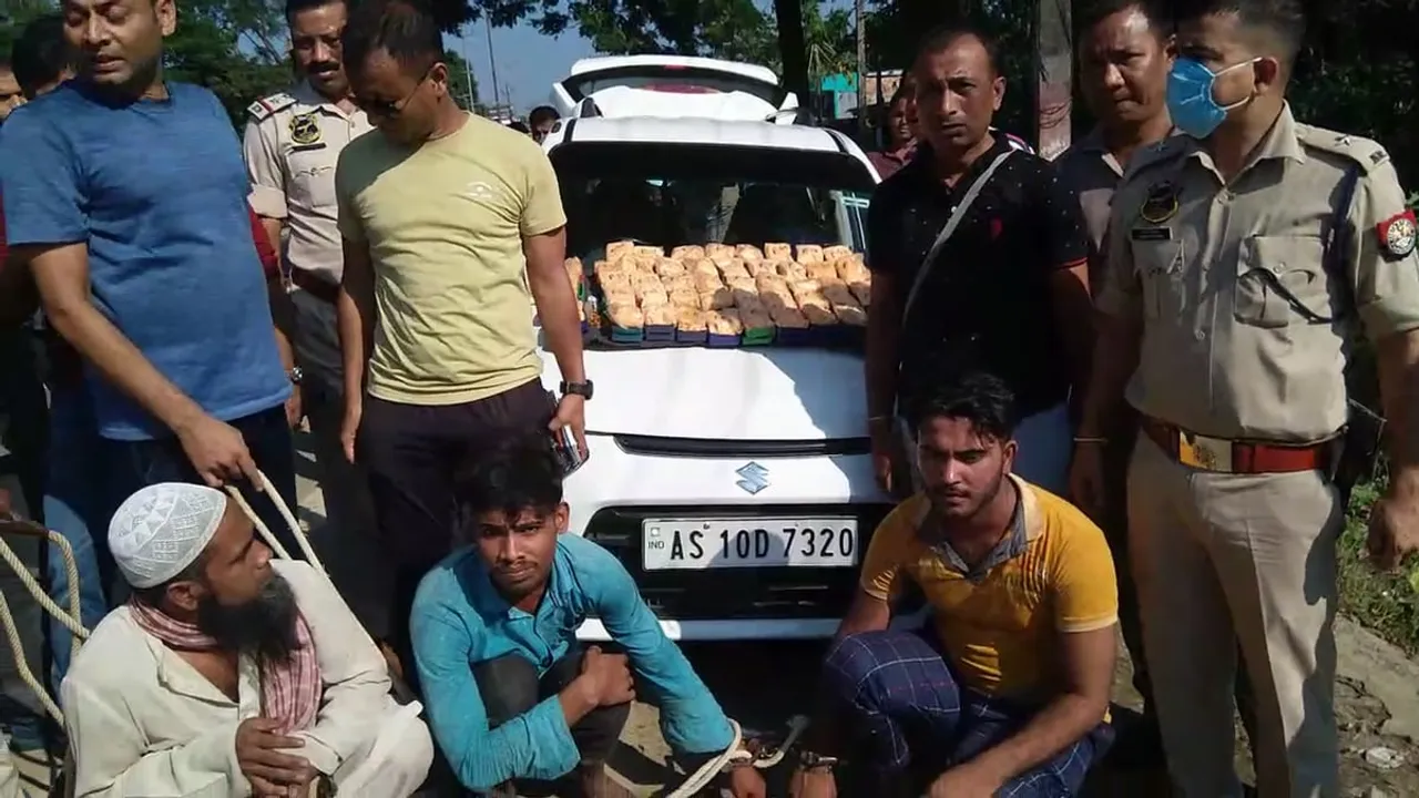 Assam: Drugs Worth Rs 4 Crore Seized In Karimganj, Three Held