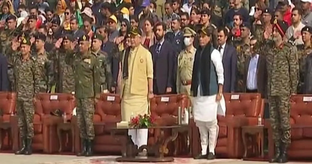 Rajnath Singh Attends Shaurya Diwas in Jammu & Kashmir