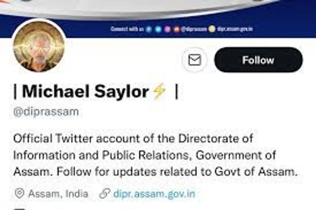 Hackers Target Official Twitter Account of DIPR Assam  