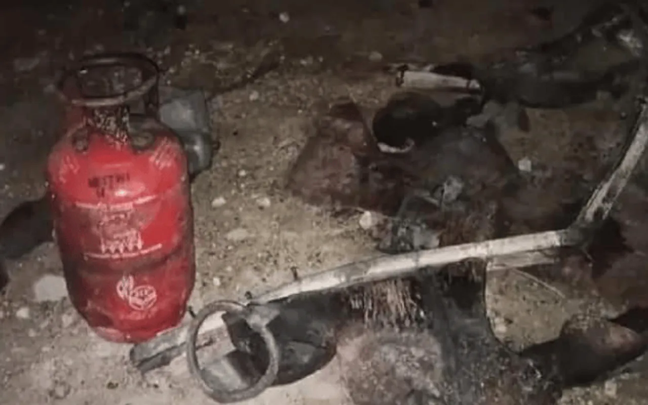 Building Collapses Due To Cylinder Blast In UP, 4 Killed