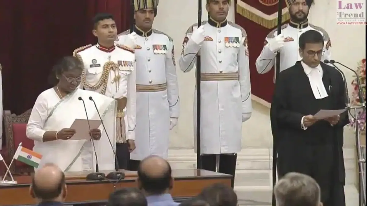 Justice DY Chandrachud Takes Oath as 50th Chief Justice of India