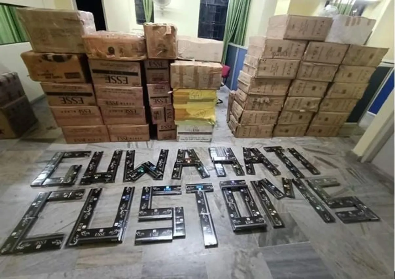 Guwahati: Huge Quantities of Foreign Cigarettes Seized in Separate Raids
