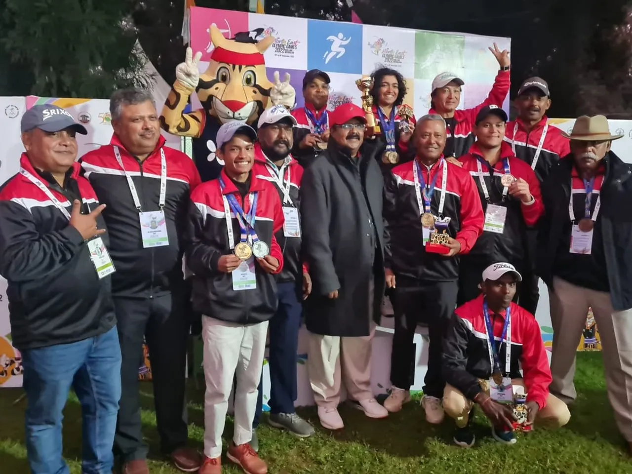 Assam Becomes Champion in Golf at NE Olympic Games 2022