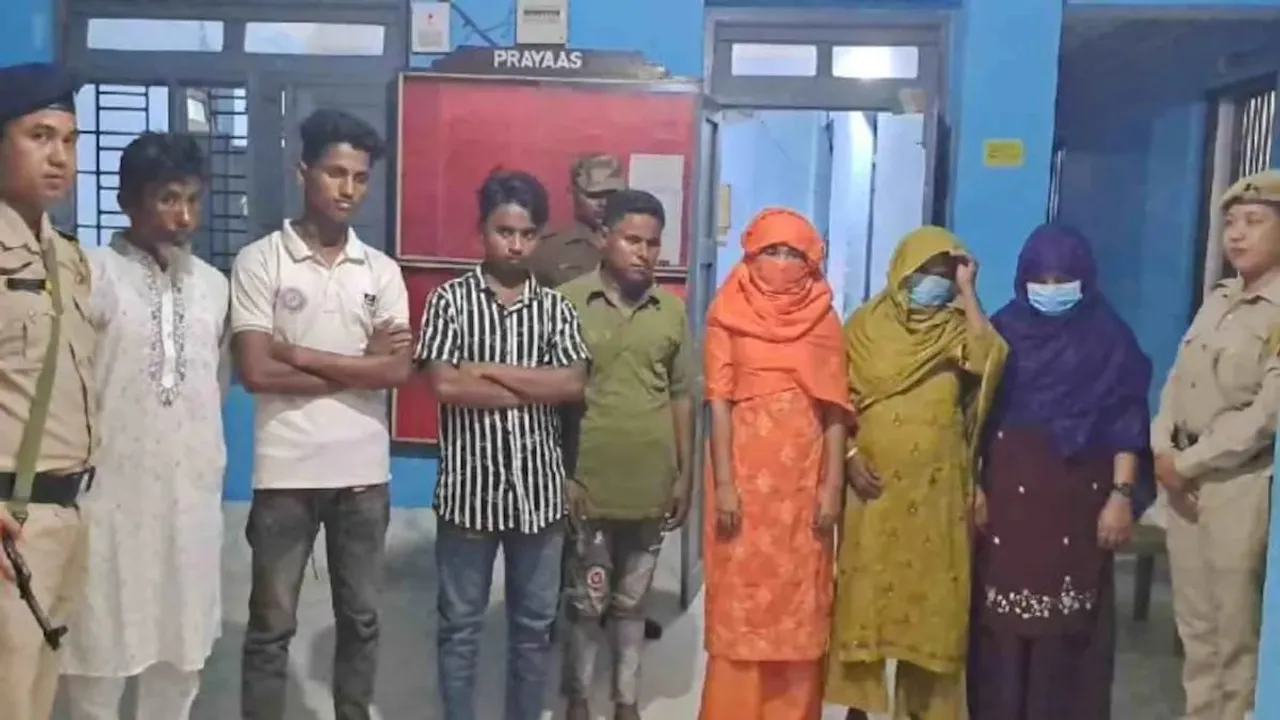 Tripura Police Detain 7 Rohingyas For Illegally Entering India