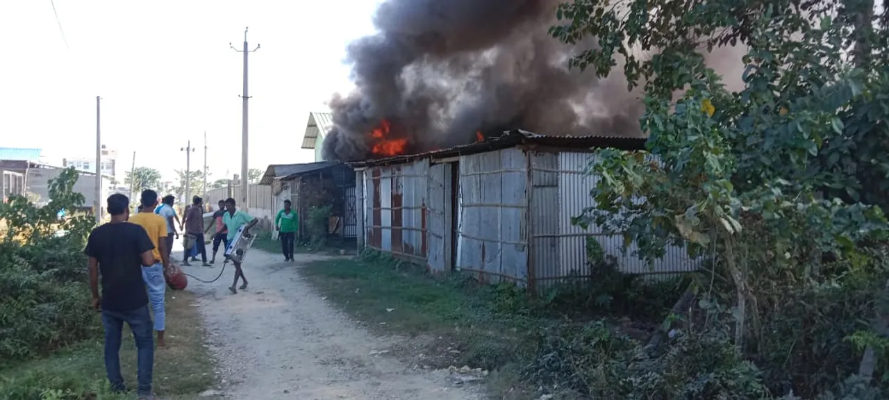 Assam: Massive Fire Guts 7 Houses In Kokrajhar