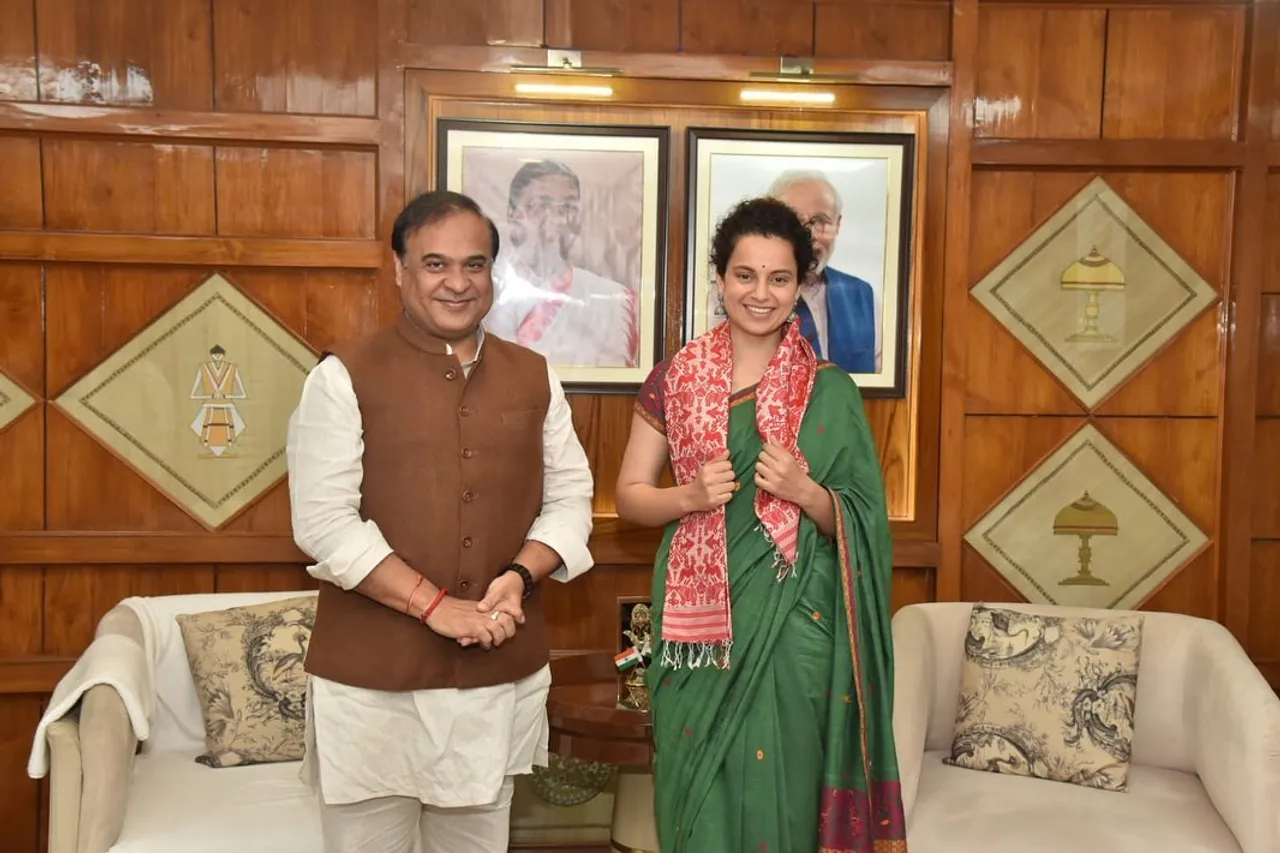 Kangana Ranaut Meets Assam CM, Thanks Him for Extending Support 