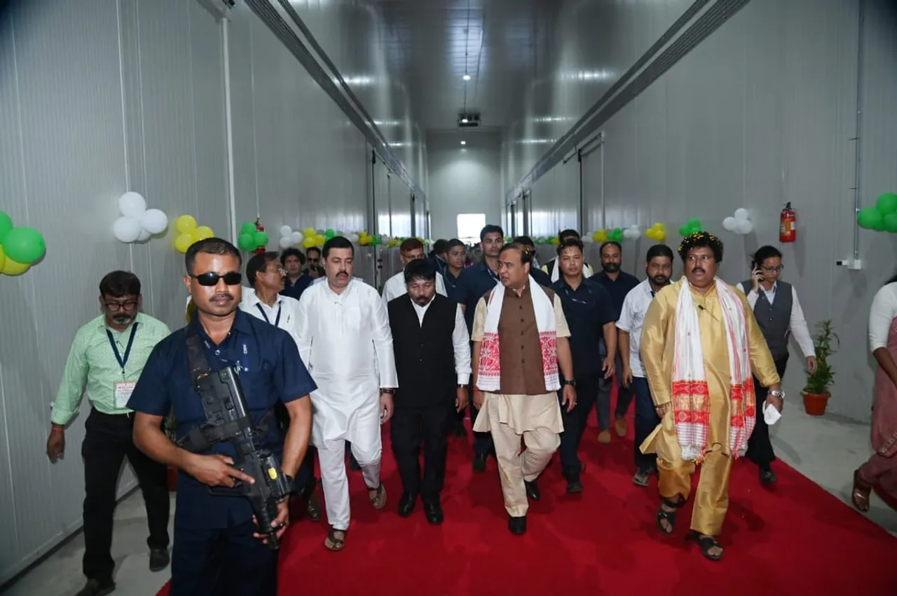 Assam CM Inaugurates NE’s Largest Cold Storage Facility in Chaygaon 