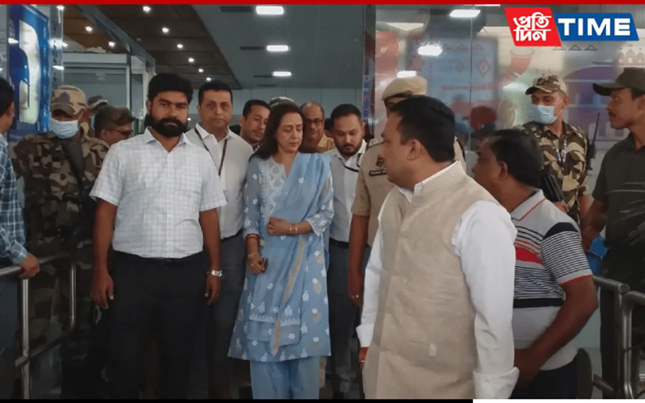 "Dream Girl" Lands In Guwahati To Attend Nalbari Raas