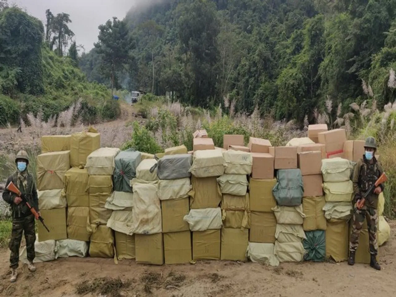Foreign-Origin Cigarettes Worth Rs 5 Cr Seized in Mizoram