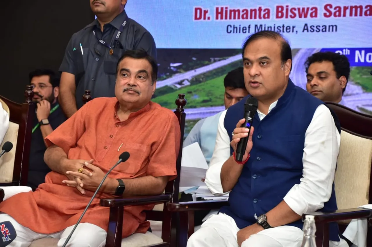 Nitin Gadkari Announces Projects Worth Rs 50,000 Crores in Assam