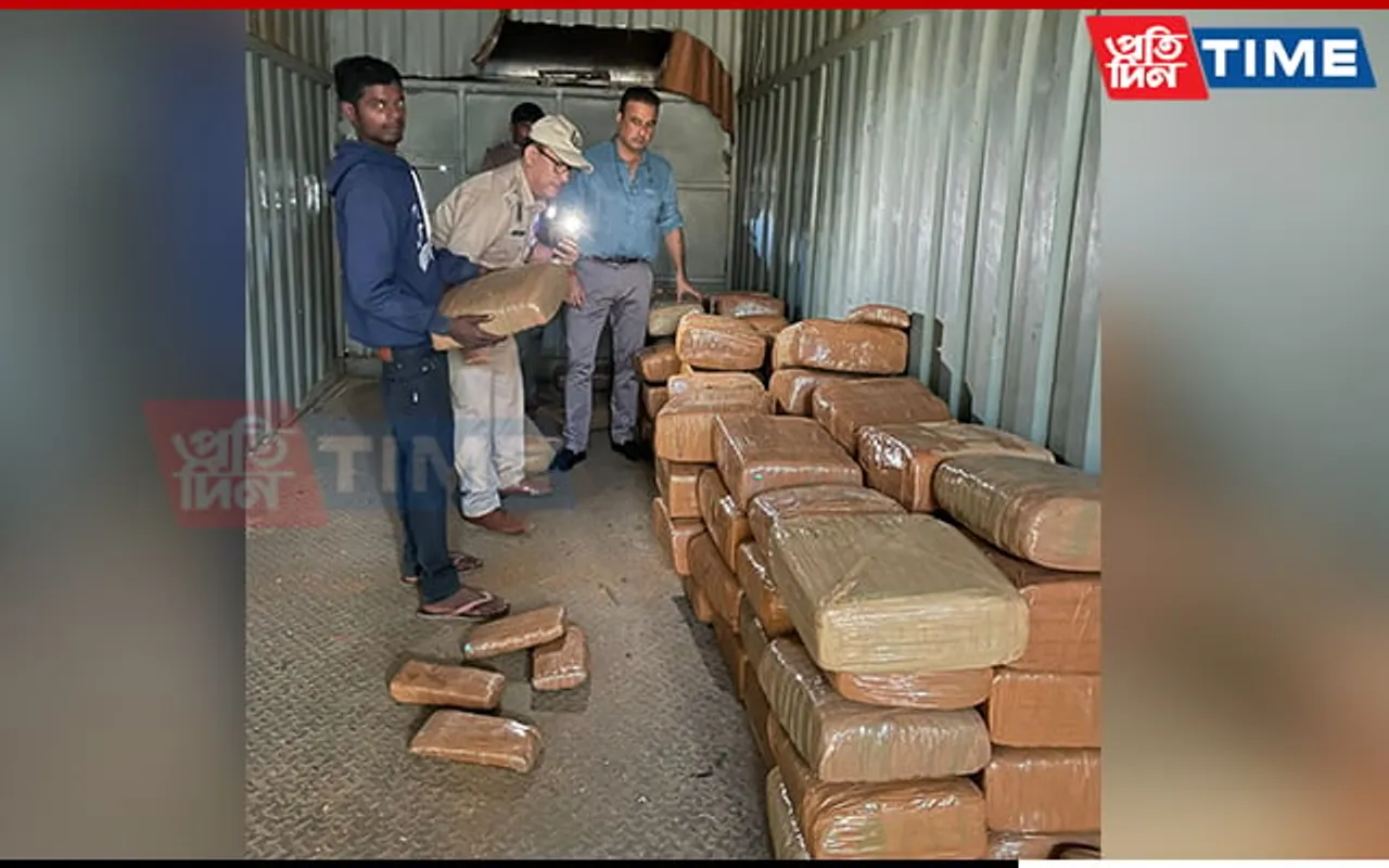 500kg Ganja Worth Rs 3.5 Cr Seized In Guwahati