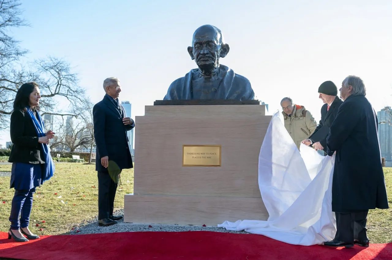 Every Indian Proud to See Mahatma Gandhi’s Bust at UN HQ: PM Modi