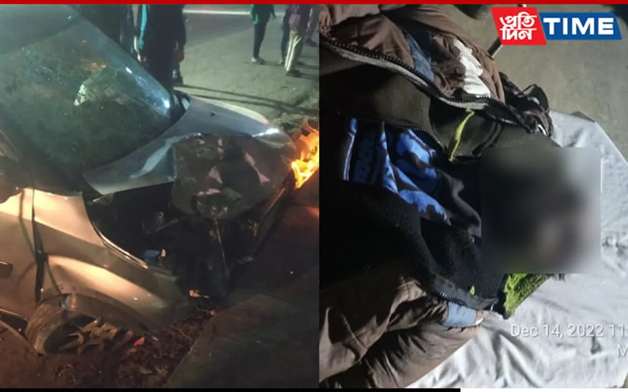 Guwahati: 1 Dead On Spot After Speeding Car Rams into Bike