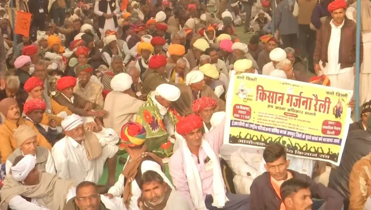 Farmers Protest Again In Delhi, Demand Guarantee For MSP