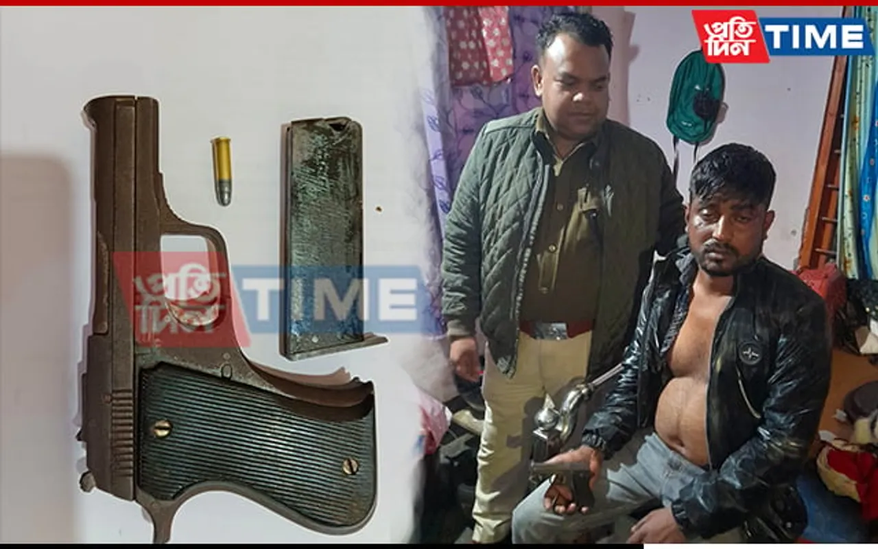 Guwahati: Dreaded Dacoit Nabbed From Nabin Nagar, Pistol Seized
